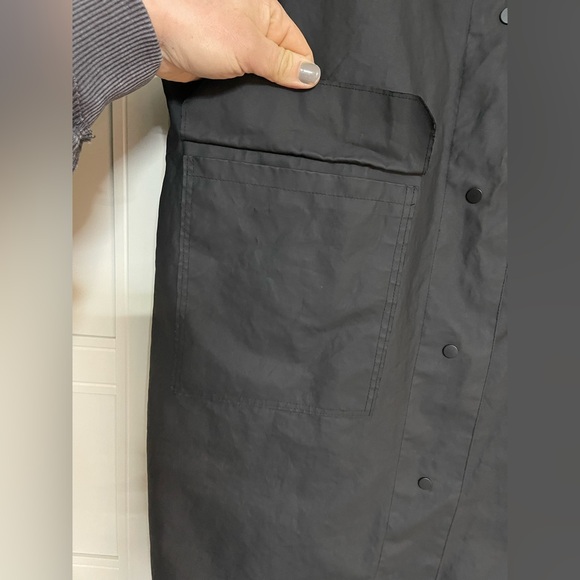 Oak and Fort Hooded Snap Down Raincoat - Picture 6 of 11